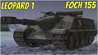 Leopard 1 & Foch 155 ● WoT Blitz