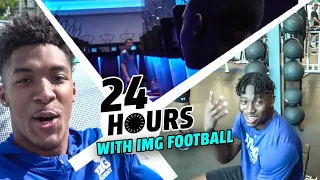 IMG Academy Took Us Around Their INSANE CAMPUS! Epic Locker Room, Weight Room & TV By The POOL!