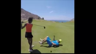 Vídeo flagra acidente 'trágico' em tacada de golfe e viraliza