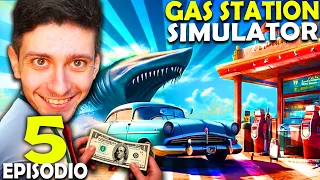 SCASSINIAMO L'AUTO DELLA POLIZIA E RADDOPPIAMO LE POMPE !! GAS STATION SIMULATOR TIDAL WAVE #5