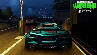 NFS Unbound PS5 - Chevrolet Corvette C8 Convertible 849HP - Fully Upgrade & Customization