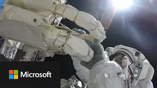 AI test to detect damage to Astronaut Equipment onboard ISS with NASA, HPE, Microsoft