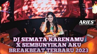 DJ SEMATA KARENAMU X SEMBUNYIKAN AKU FULL BASS NEMBAK NEMBAK BREAKBEAT REMIX TERBARU 2022