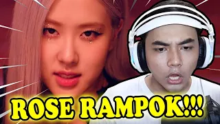 ROSE RAMPOK!!! - BLACKPINK - How You Like That [MV] Reaction - Indonesia