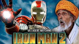 REMOTE VILLAGERS REACT to IRON MAN 2! Their Mind-Blowing First Time Experience Will Shock You!