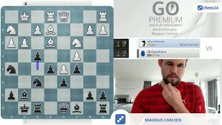 How to Beat Magnus Carlsen | Magnus vs chess24 user AfuroZamurai