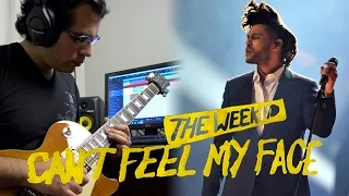 The Weeknd - Can't Feel My Face | Electric Guitar Cover (Instrumental)