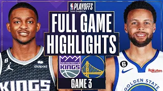 Golden State Warriors vs. Sacramento Kings Full Game 3 Highlights | Apr 20 | 2022-2023 NBA Playoffs