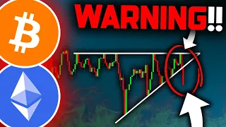 WARNING ALL BITCOIN HOLDERS (New Signal)!! Bitcoin News Today & Ethereum Price Prediction!