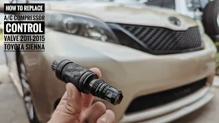 The A/C is FINALLY FIXED! How to replace the Compressor control valve for 2011-2015 Toyota Sienna