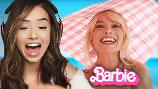 Pokimane reacts to new Barbie Movie Trailer