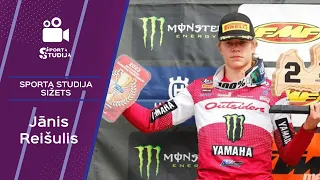 Jānis Reišulis - nākotne Latvijas motokrosā? | Sporta Studija