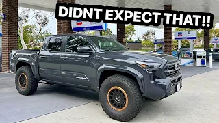 2024 Tacoma MPG Test On 37’s…