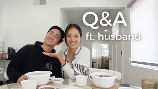 husband Q&A (how we manage finances, married life, pet peeves)
