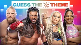 Guess the WWE Superstar theme song