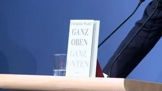 Ex-Bundespräsident Wulff stellt Buch vor