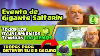 Cómo Aprovechar el Evento Gigante Saltarín Para Obtener Elixir Oscuro y 100 GEMAS ǀ ECOC