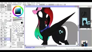 (MLP) Speedpaint: Art for Nightmare Twelvie (Read the description)