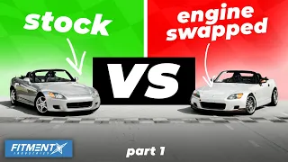 F20 Honda S2000 VS K-Swapped S2000.. Was The Swap Even Worth it?!