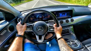 2018 Mercedes-Benz E200 (W213) 2.0 AT - POV TEST DRIVE