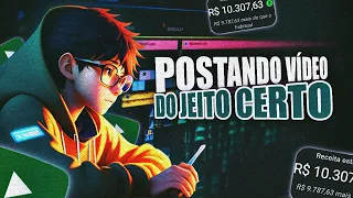 CRIANDO UM VÍDEO DO ZERO E POSTANDO NO YOUTUBE DO JEITO CERTO!