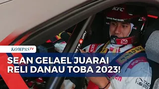 Pebalap Nasional Sean Gelael Juarai Reli Danau Toba 2023!