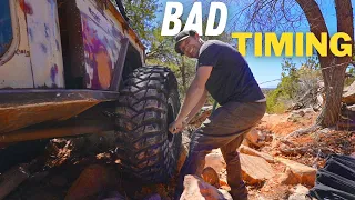 Bad Luck Strikes The FJ45 Ultimate Rock Crawler Not Once, But TWICE!