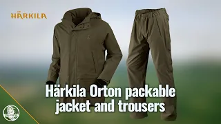 Harkila Orton packable jacket & trousers - review