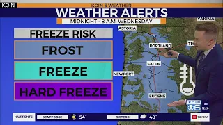 Frost Advisory issued days before possible 90-degree heat around Portland