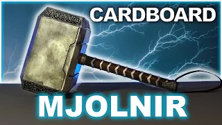 How to build your own Cardboard MJOLNIR! - Thor's Hammer DIY