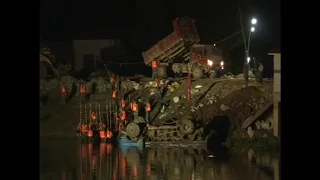 Repair Work on Central China Breached Dike Reaches Last Stage