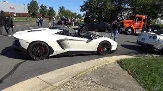 This Lamborghini Aventador Roadster sounds amazing!!