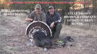 Goulds Archery Turkey hunt in Mexico With Steve Brown and Company