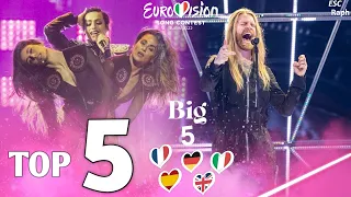 Eurovision 2022: Big 5 Countries - My Top 5 (First Rehearsals)