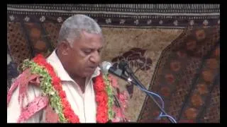 Fijian Prime Minister Voreqe Bainimarama Opens Sigatoka Valley Road