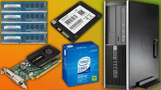 HP Compaq 8000 Elite Upgrade SSD/CPU/GPU/RAM/CMOS 2023