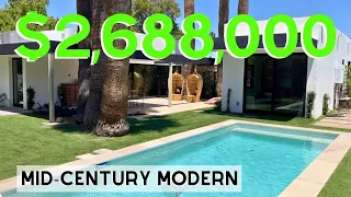 Come Tour This Amazing Mid-Century Modern Remodel In Phoenix!