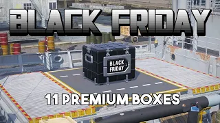 World of Warships: Opening 11 Premium Black Friday 2019 boxes