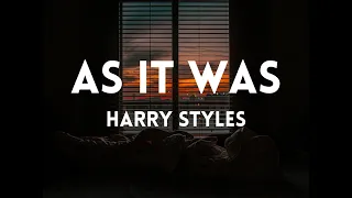 As It Was - Harry Styles (Lyrics / Letra video)