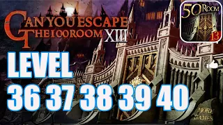 Can you escape the 100 room 13 Level 36 37 38 39 40 Walkthrough (100 Room XIII)