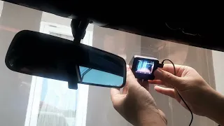 Part 2- WOW Gampang!! Cara Pasang 70mai Dashcam Lite di Kaca Depan Mobil Brio RS #dashcam #70mai