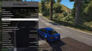 FiveM: In-Game Handling Editing Showcase