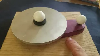 Eddy current brake... strong magnet vs rotating aluminum disk