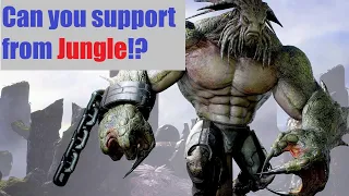 SUPPORT JUNGLE RAMPAGE BUILD! Can you SUPPORT as a JUNGLE? Learn to CARRY WITHOUT THE KILLS