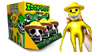 CAJA MISTERIOSA de ZOONOMALY! ZooKeeper NUEVAS Minifiguras y Smile Cat!