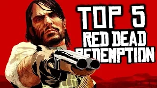 TOP 5 BEST "RED DEAD REDEMPTION" EASTER EGGS IN GTA 5! (GTA V)