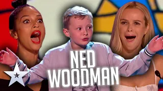 Naughty Ned Woodman - ALL PERFORMANCES! | Britain's Got Talent