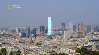 Zobacz budowę wieżowca, który odmieni krajobraz Warszawy [Europa z powietrza]