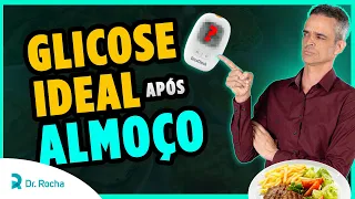 ESSE é o VALOR IDEAL da GLICOSE APÓS o ALMOÇO