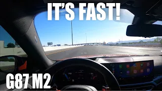 FIRST ACCELERATION In My 2024 BMW M2! | 1,200 Mile Break-In